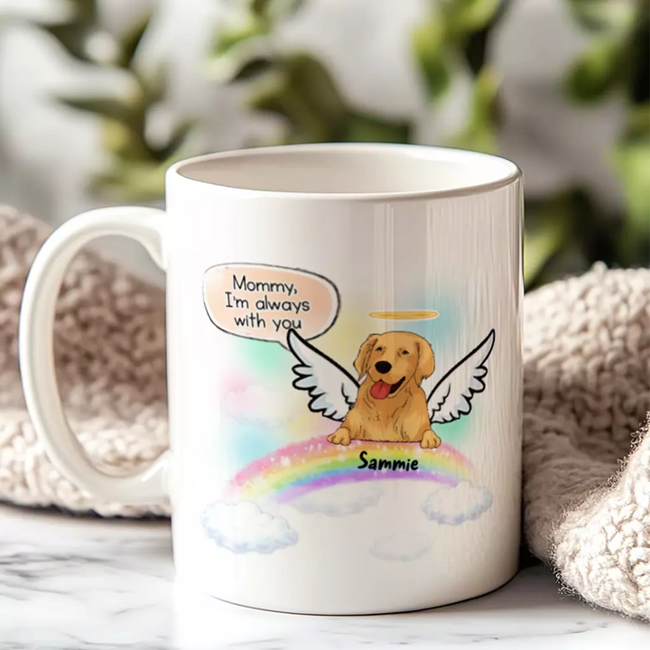 We're Always With You - Personalized Custom Coffee Mug