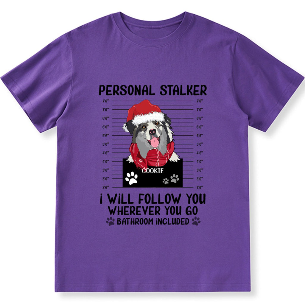 Personal Stalker 3 - Personalized Custom Christmas Unisex T-shirt