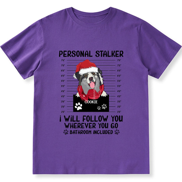 Personal Stalker 3 - Personalized Custom Christmas Unisex T-shirt