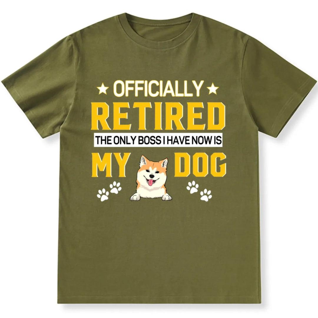 Officially Retired 2 - Personalized Custom Unisex T-shirt