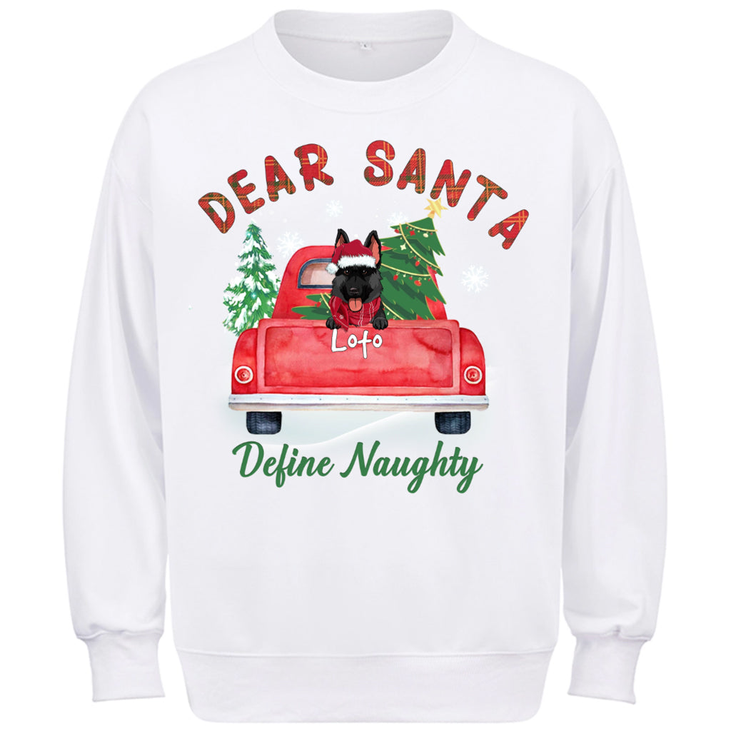 Dear Santa - Personalized Custom Christmas Sweatshirt