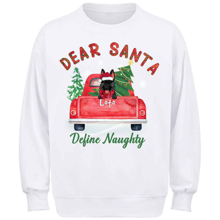 Dear Santa - Personalized Custom Christmas Sweatshirt