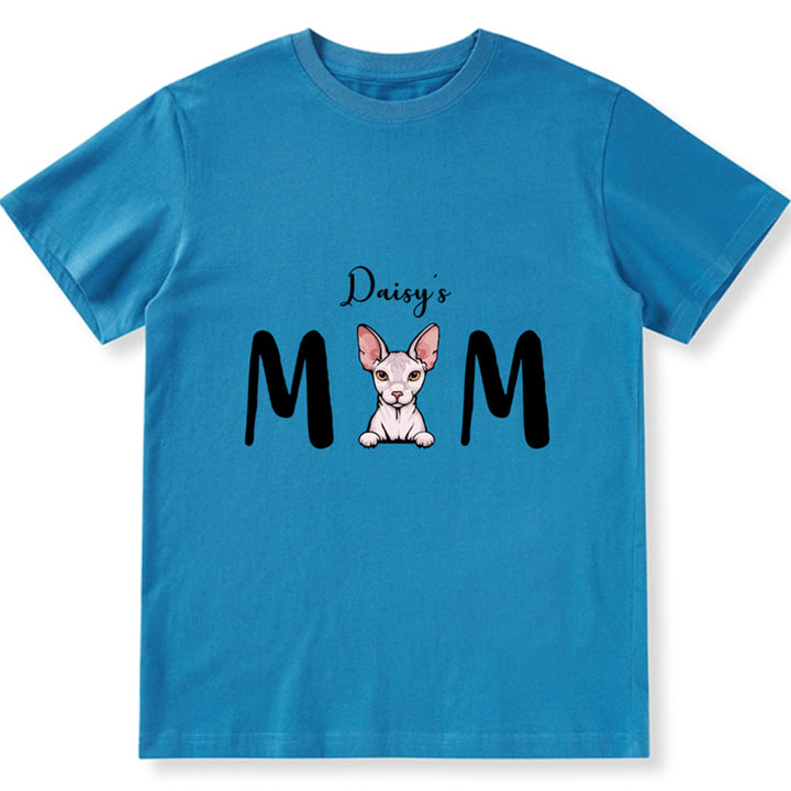 Cat Mom 2 - Personalized Custom Unisex T-shirt