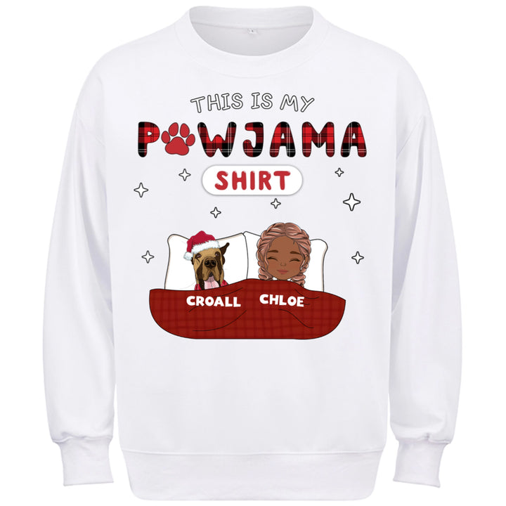 Special Edition Christmas：Pet Pawjama Shirt Pet Version - Personalized Custom Christmas Sweatshirt