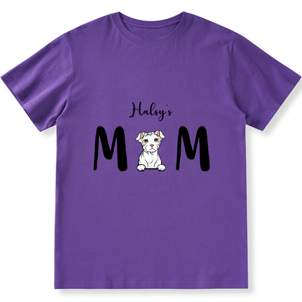 Cat Mom 2 - Personalized Custom Unisex T-shirt