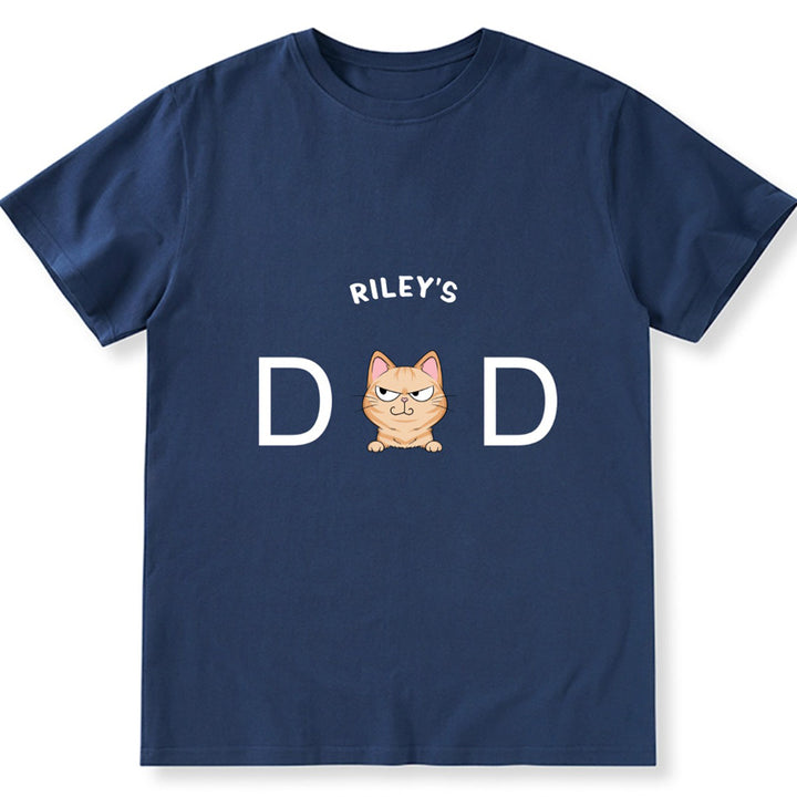 Cat Dad - Personalized Custom Unisex T-shirt