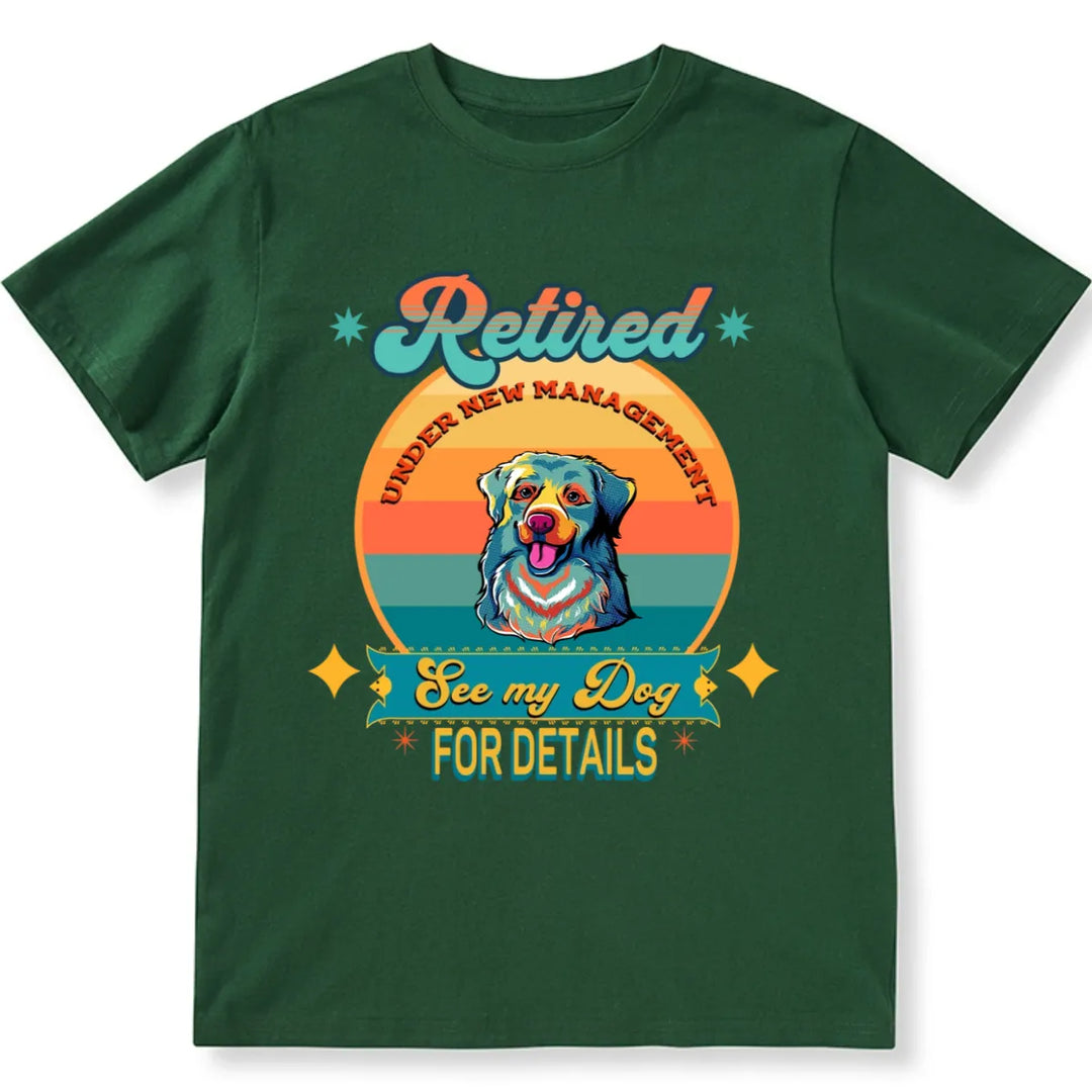 Retired Summer Holiday - Personalized Custom Unisex T-shirt