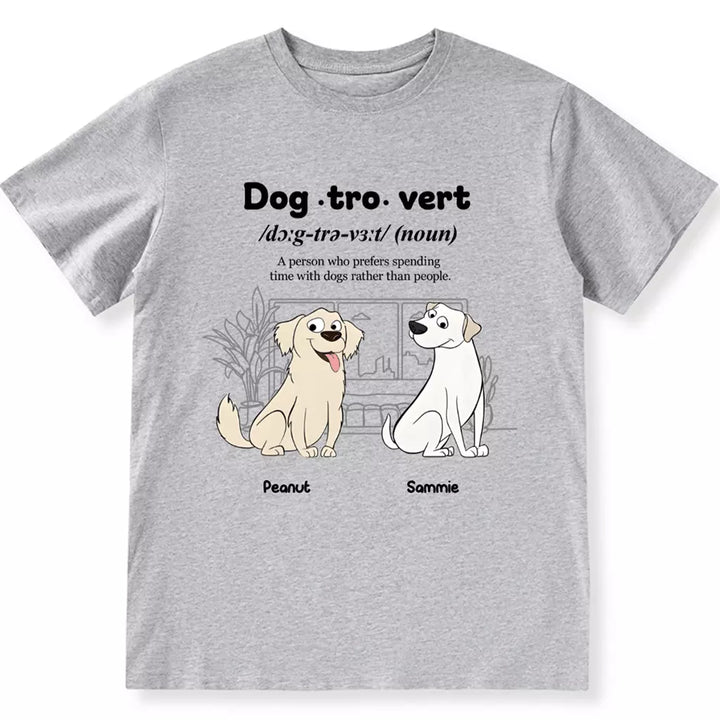 Dog Tro Vert - Personalized Custom Unisex T-Shirt