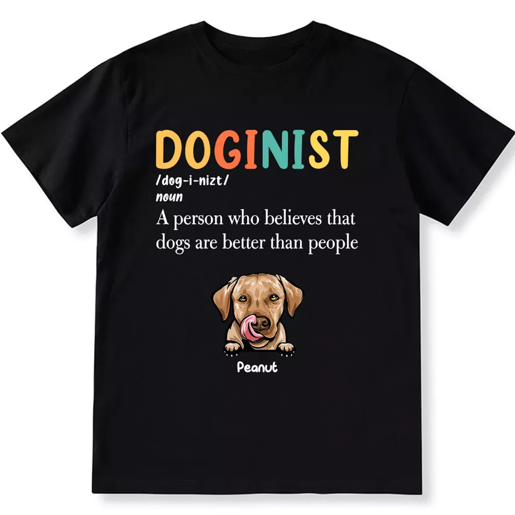 Colorful Doginist - Personalized Custom Unisex T-shirt