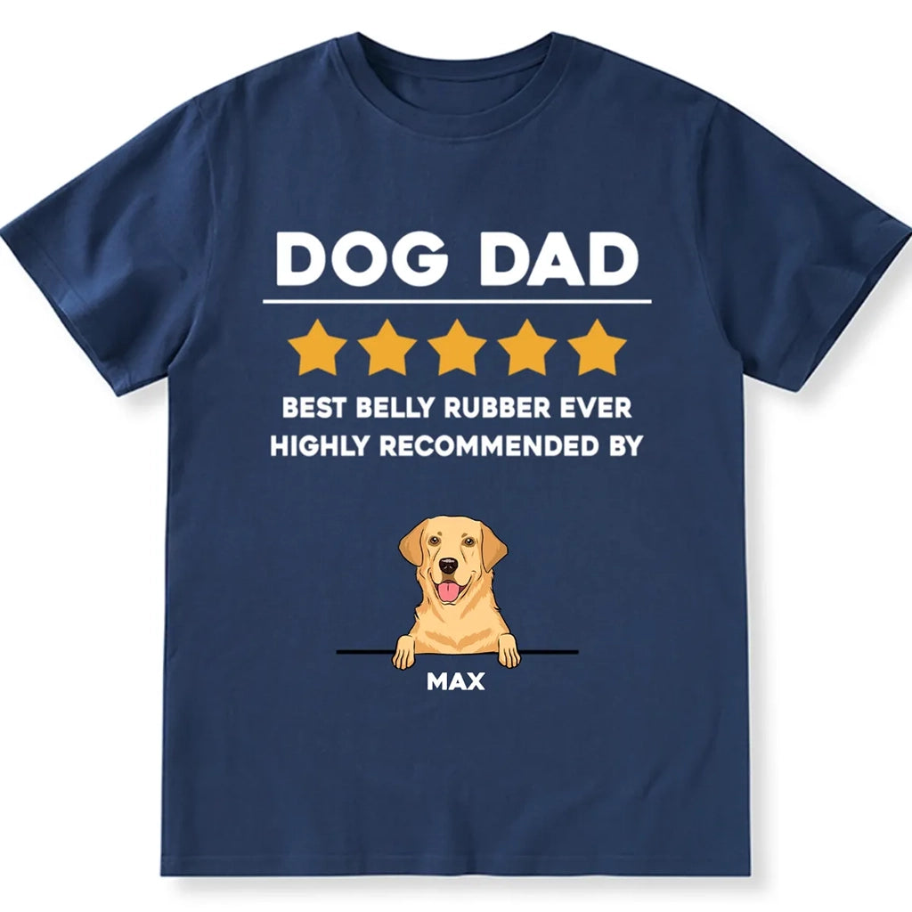 Review Dog Mom/Dad - Personalized Custom Unisex T-shirt