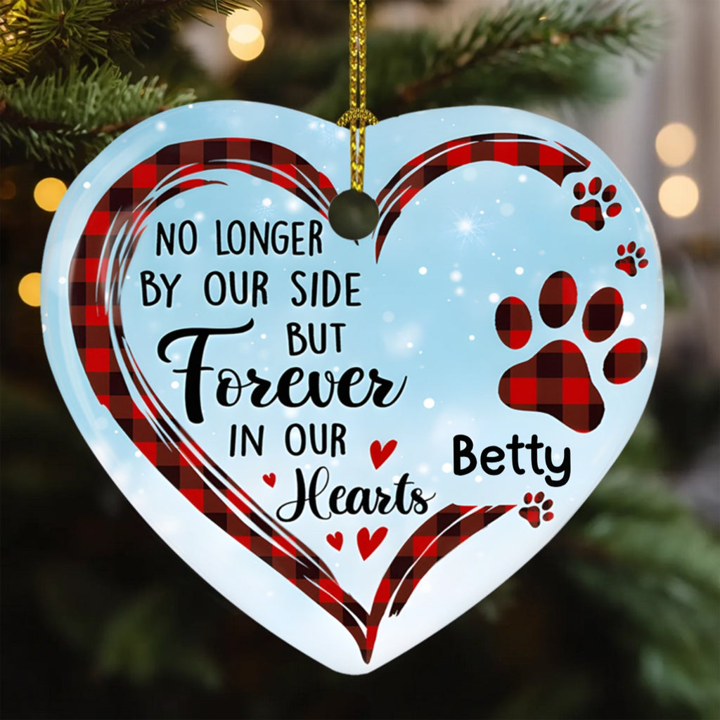 Forever In Our Hearts - Personalized Christmas Ornament