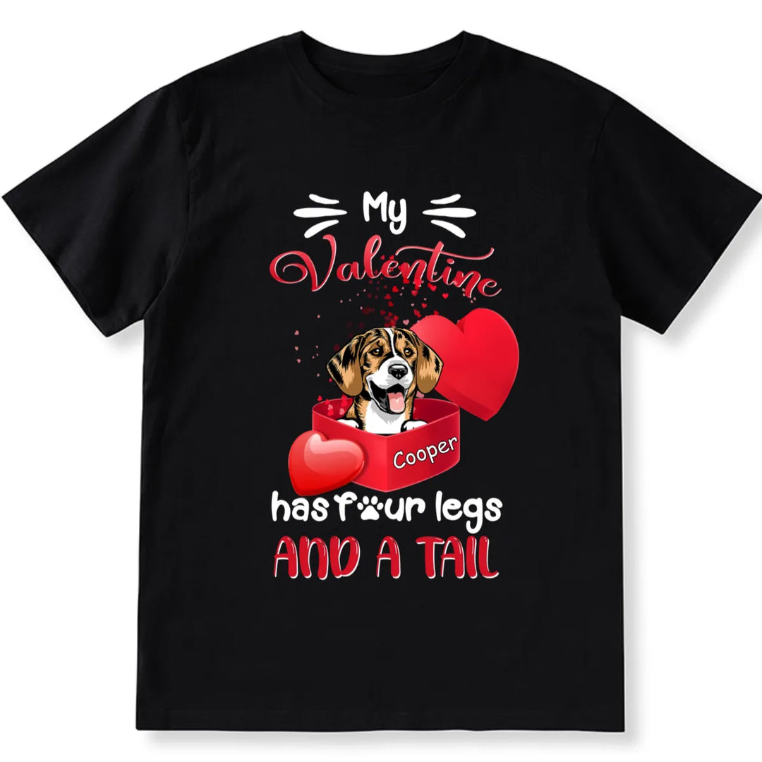 My Valentine's Day Love Gift Box - Personalized Custom Unisex T-shirt