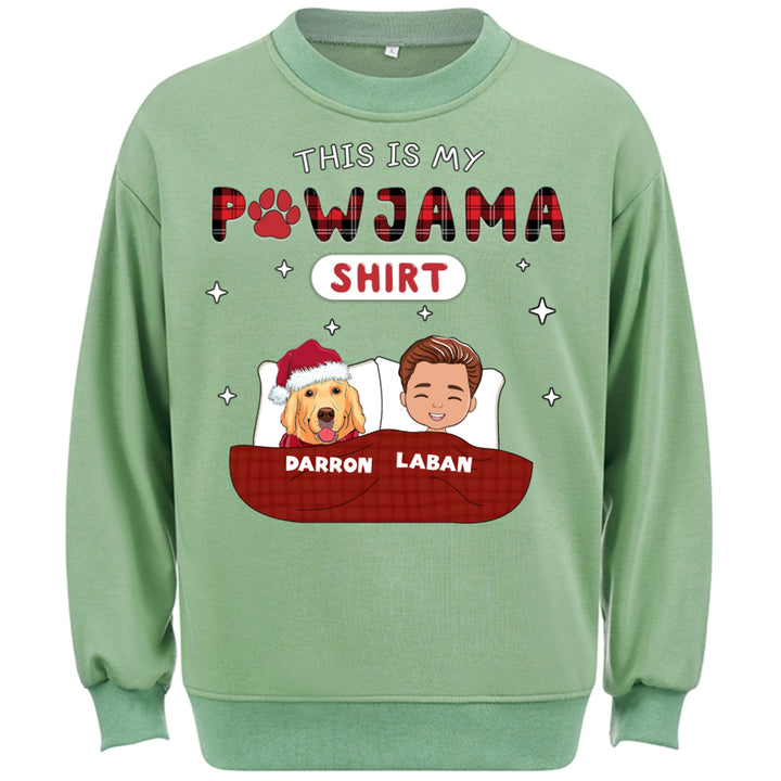 Special Edition Christmas：Pet Pawjama Shirt Pet Version - Personalized Custom Christmas Sweatshirt