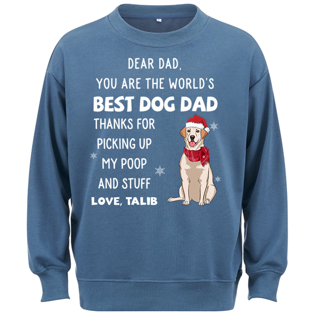 Thank You Dad/Mom - Personalized Custom Christmas Sweatshirt