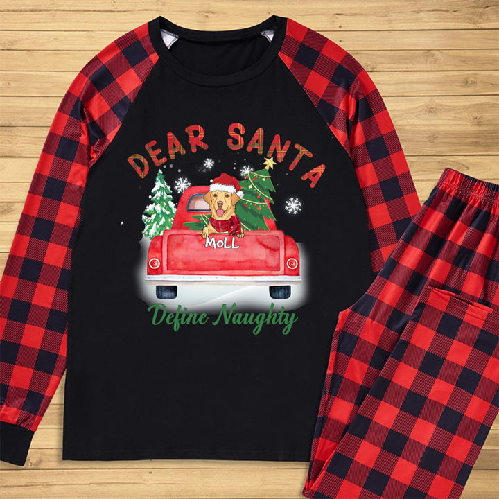 Dear Santa - Personalized Custom Christmas Pajama Set