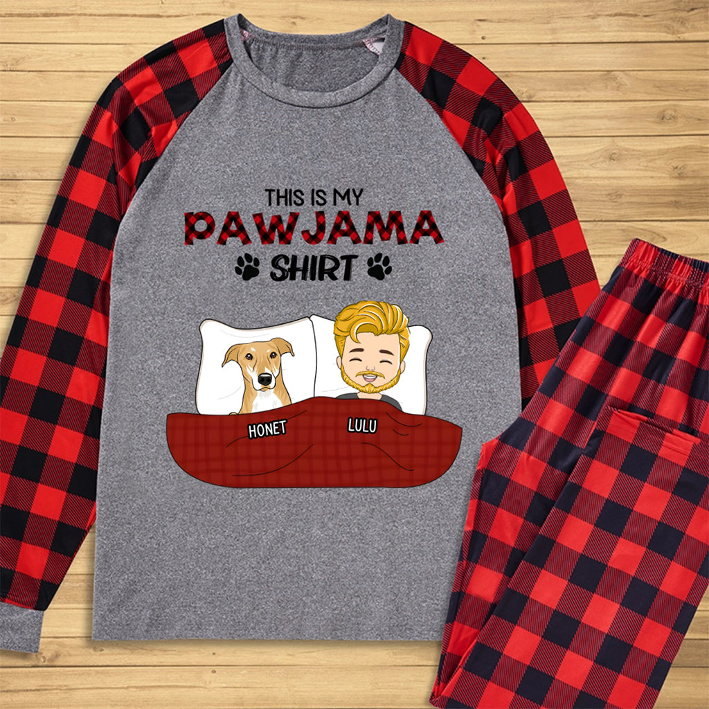 This is my PAWJAMA - Personalized Custom Christmas Pajama Set