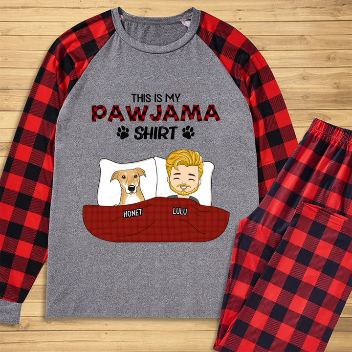 This is my PAWJAMA - Personalized Custom Christmas Pajama Set