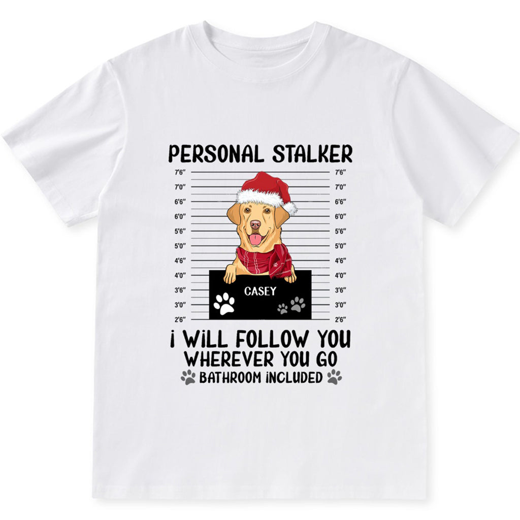 Personal Stalker 3 - Personalized Custom Christmas Unisex T-shirt