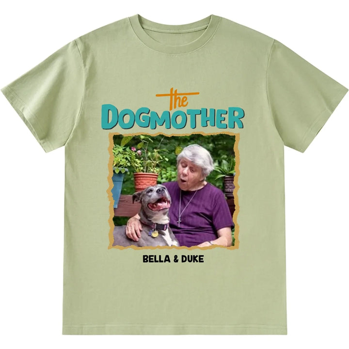 Dog Mom Photo - Personalized Custom Unisex T-shirt