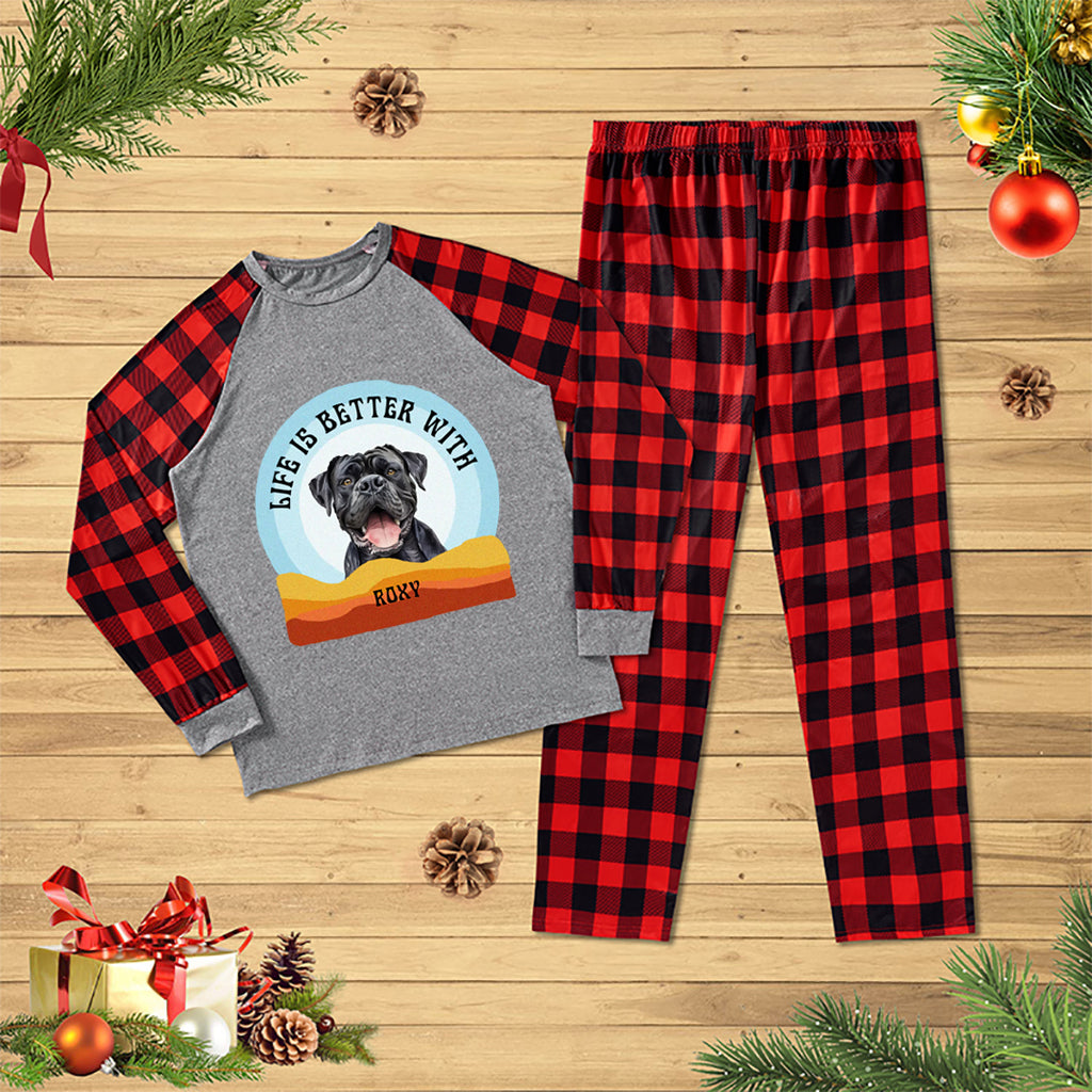 Life is Better - Personalized Custom Christmas Pajama Set