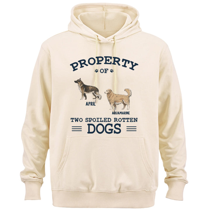 The Spoiled Rotten Dogs - Personalized Custom Hoodie