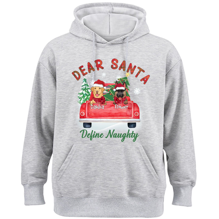 Dear Santa - Personalized Custom Christmas Hoodie