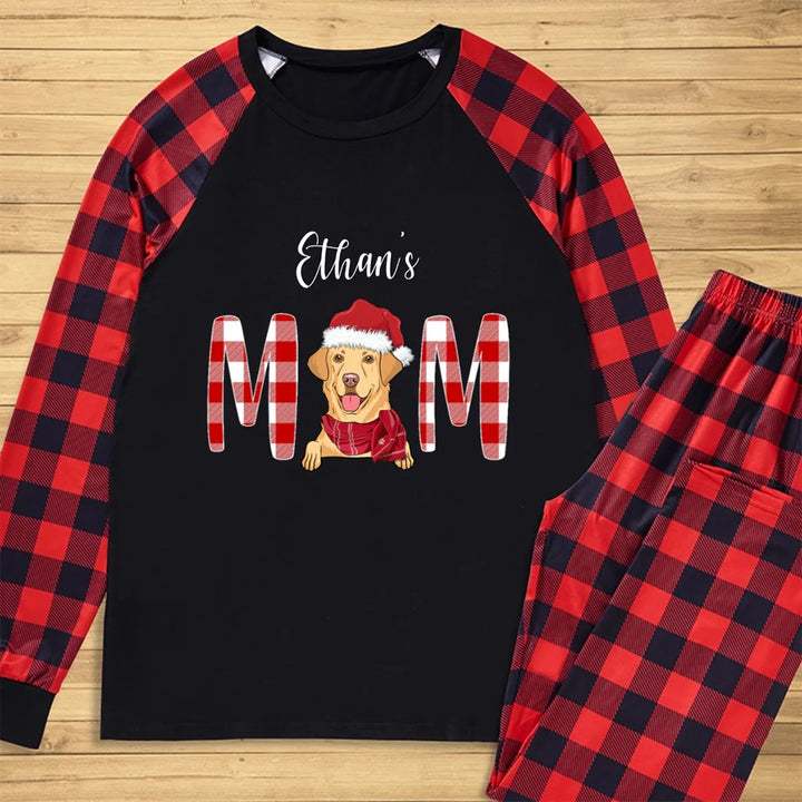 Dog Mom/Dad - Personalized Custom Christmas Pajama Set