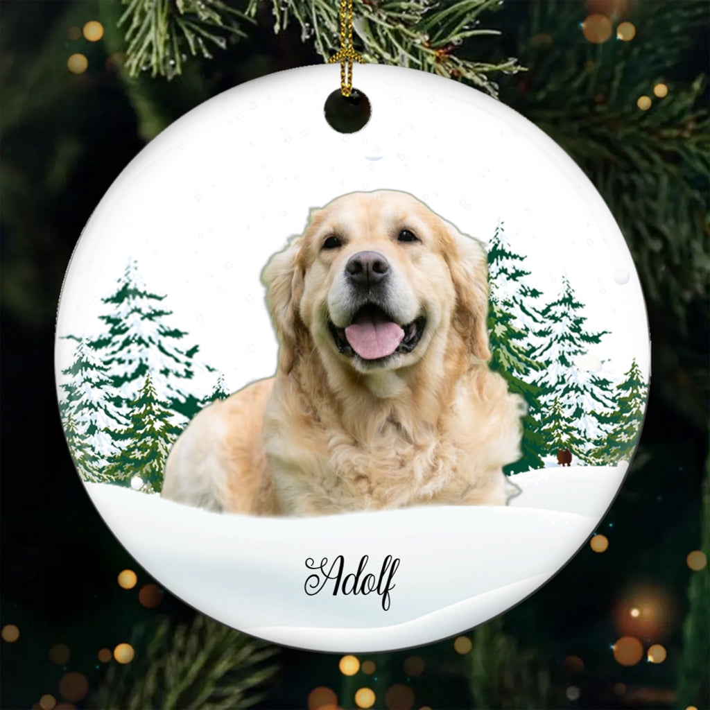 I'm Right Here Inside Your Heart - Personalized Custom Photo Christmas Ornament