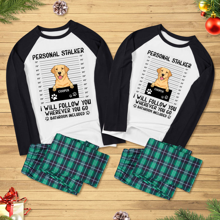 Personal Stalker - Personalized Custom Christmas Pajama Set