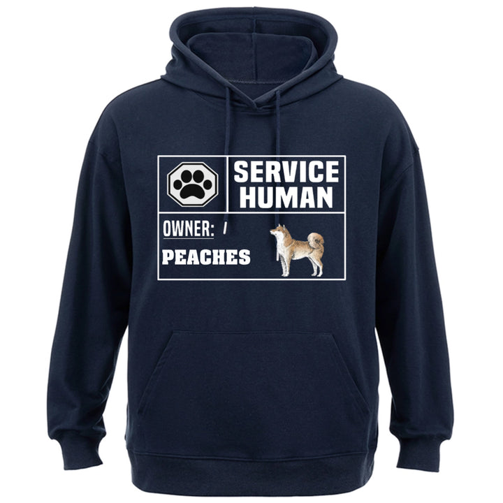 Service Human Logo 3 - Personalized Custom Hoodie