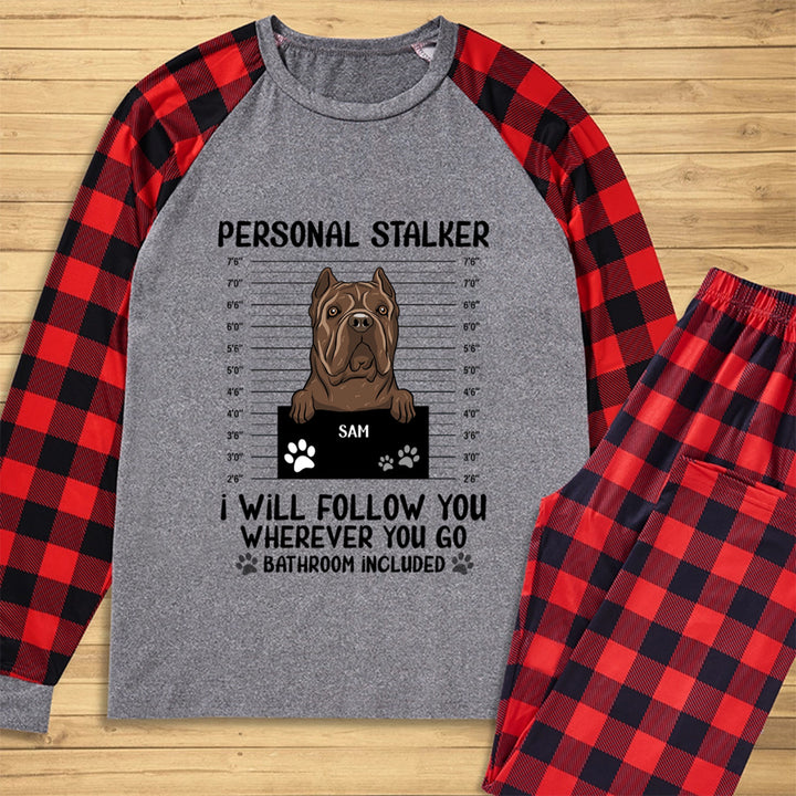 Personal Stalker - Personalized Custom Christmas Pajama Set