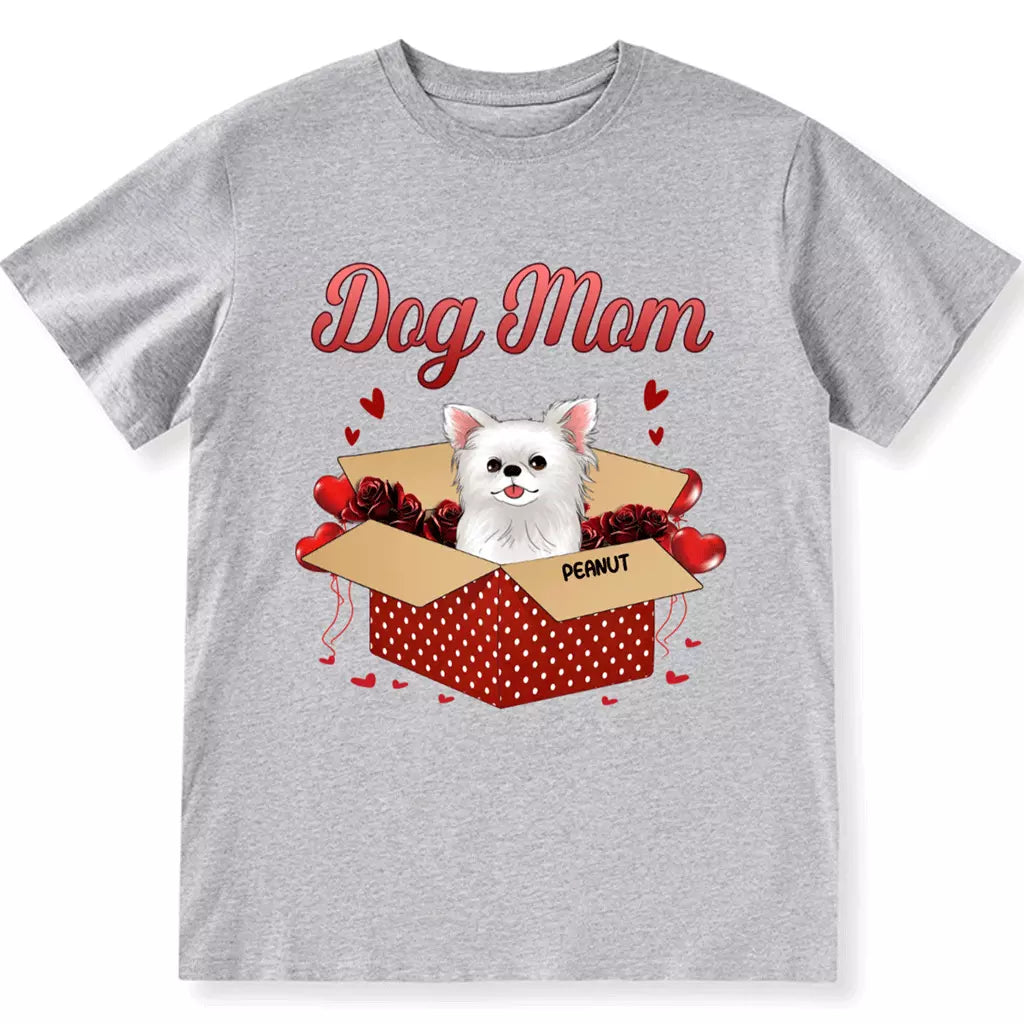 Dog Mom - Personalized Custom Unisex T-shirt