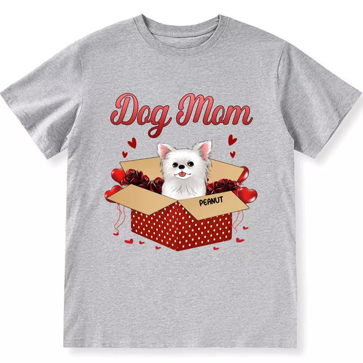 Dog Mom - Personalized Custom Unisex T-shirt