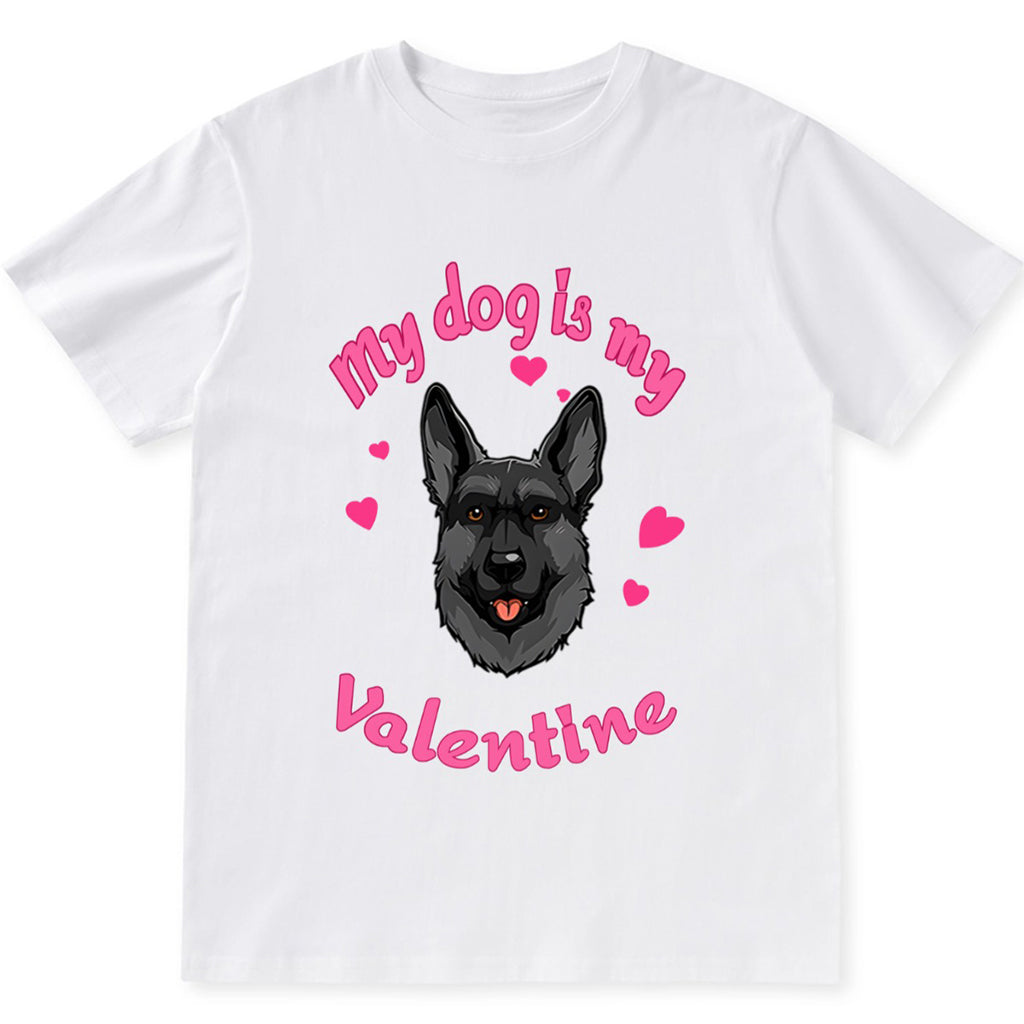 Valentine's Day Dog Lover - Personalized Custom Unisex T-shirt