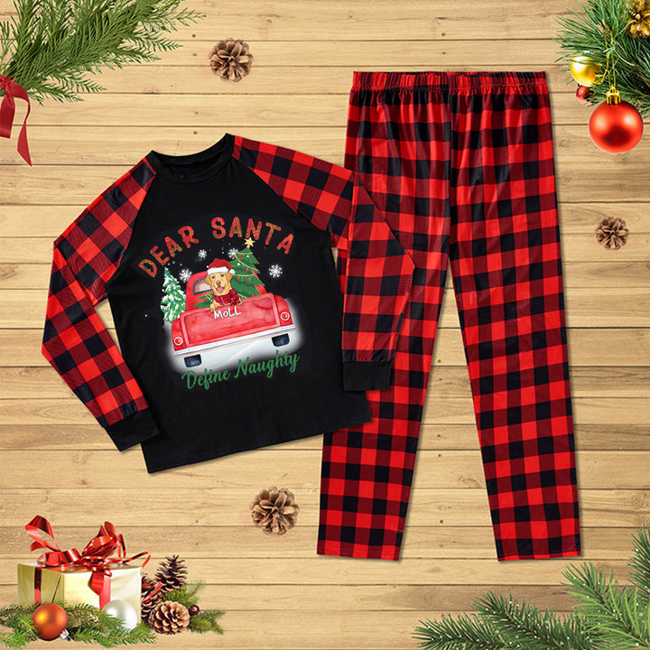 Dear Santa - Personalized Custom Christmas Pajama Set