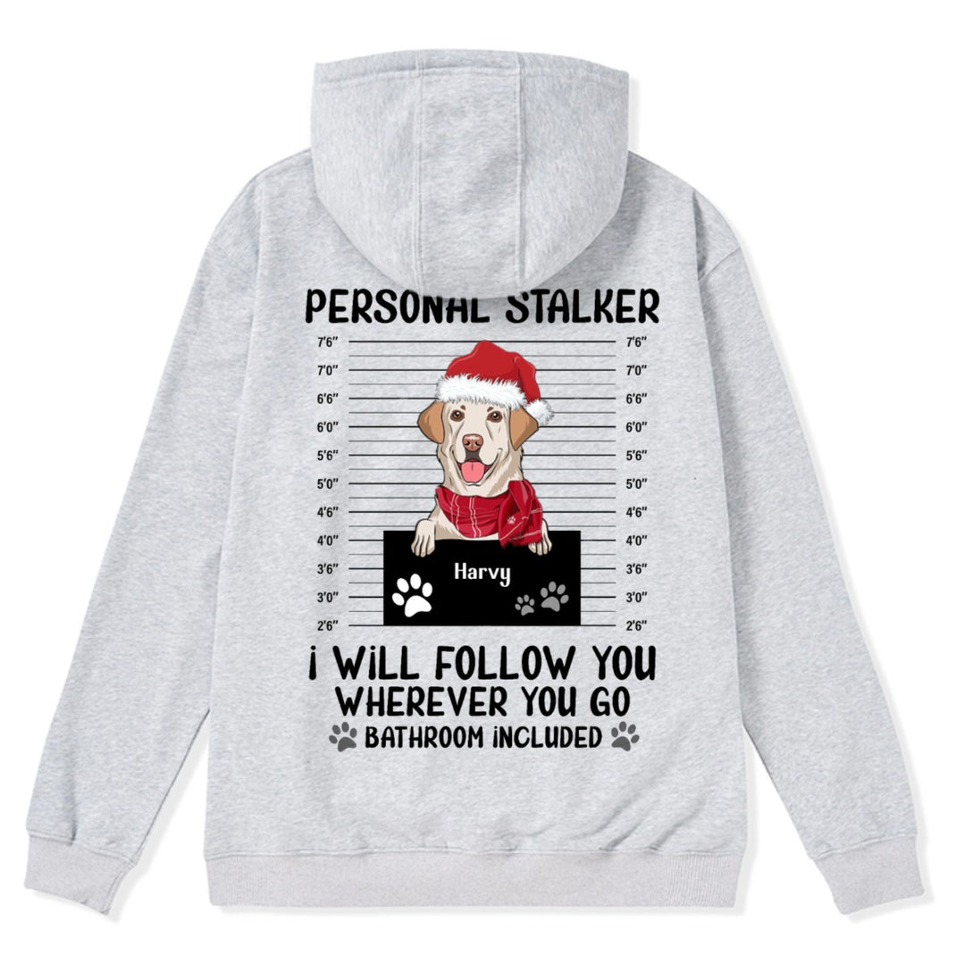 Personal Stalker 3 - Personalized Custom Christmas Zipper Hoodie