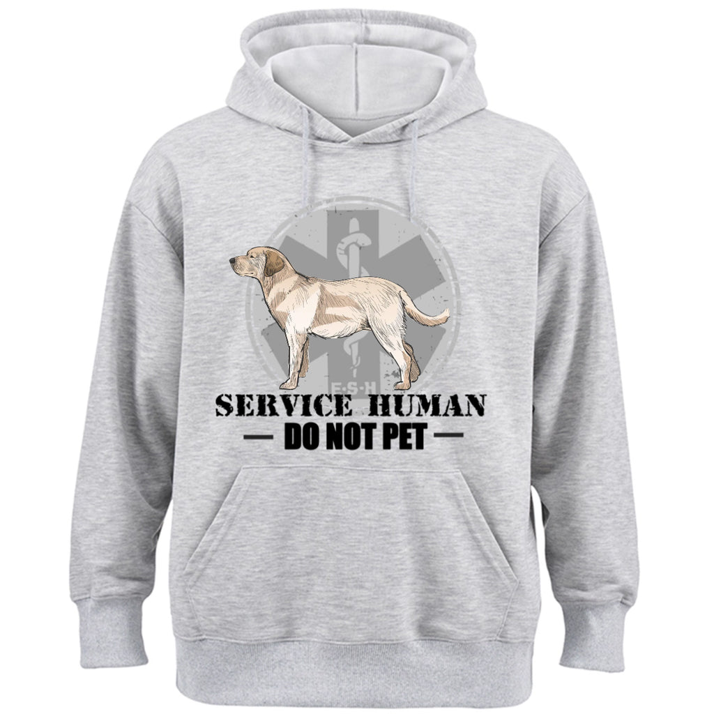 Service Human, Do Not Pet 13 - Personalized  Custom Hoodie