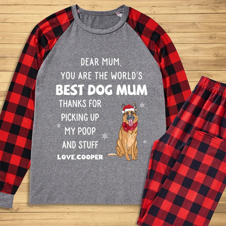 Thank You Dad/Mom - Personalized Custom Christmas Pajama Set