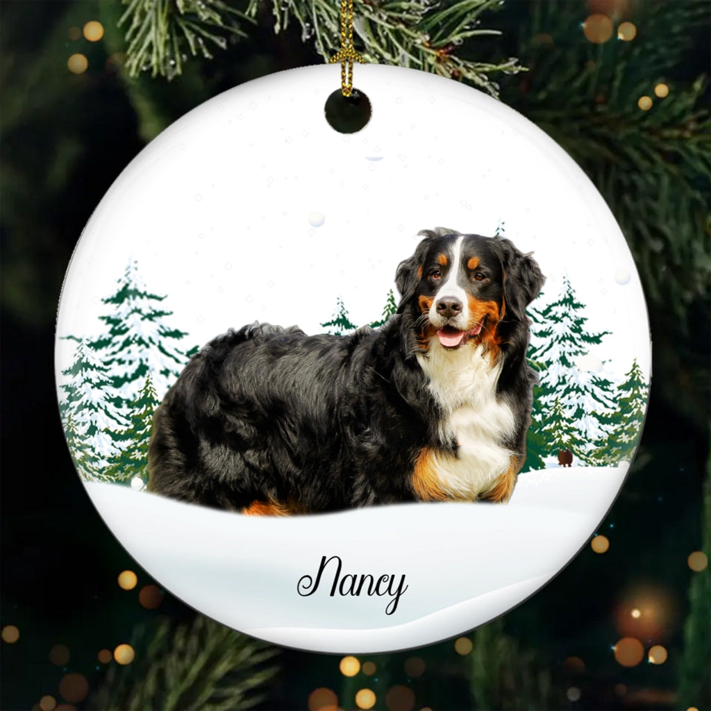 I'm Right Here Inside Your Heart - Personalized Custom Photo Christmas Ornament