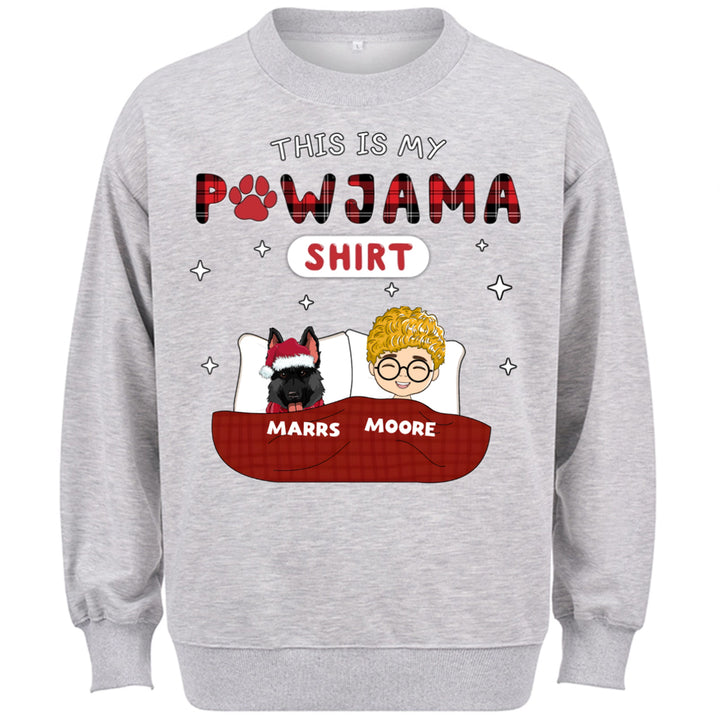 Special Edition Christmas：Pet Pawjama Shirt Pet Version - Personalized Custom Christmas Sweatshirt