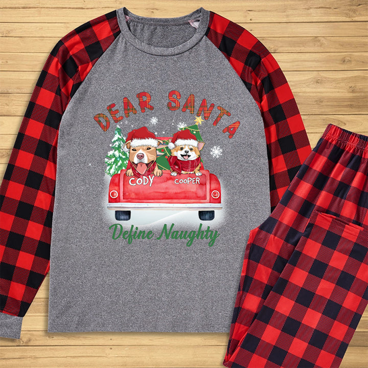 Dear Santa - Personalized Custom Christmas Pajama Set