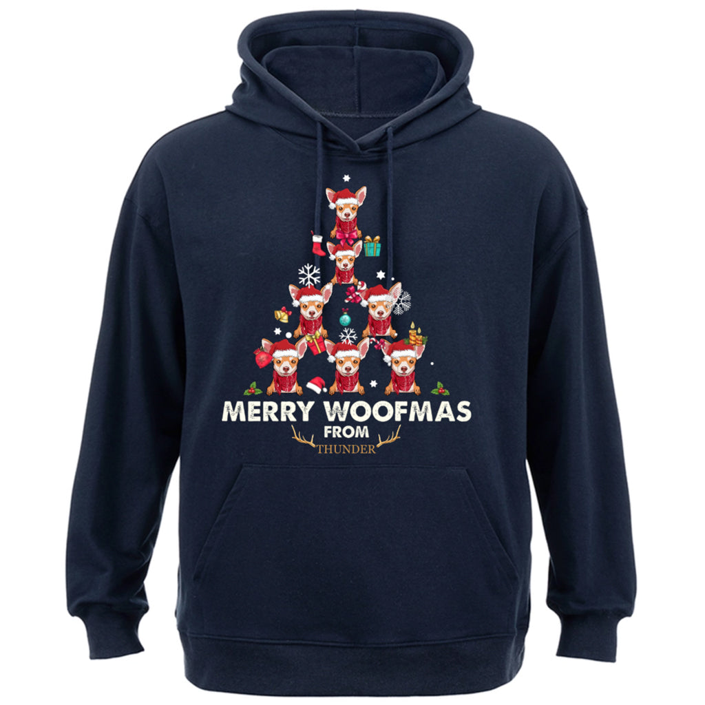 Merry Woofmas - Personalized Custom Christmas Hoodie