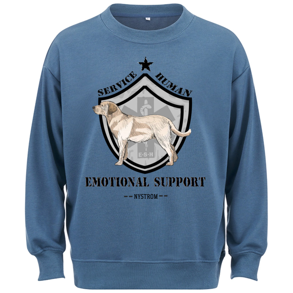 Emotional Support Human - Personalized Custom Sweatshirt