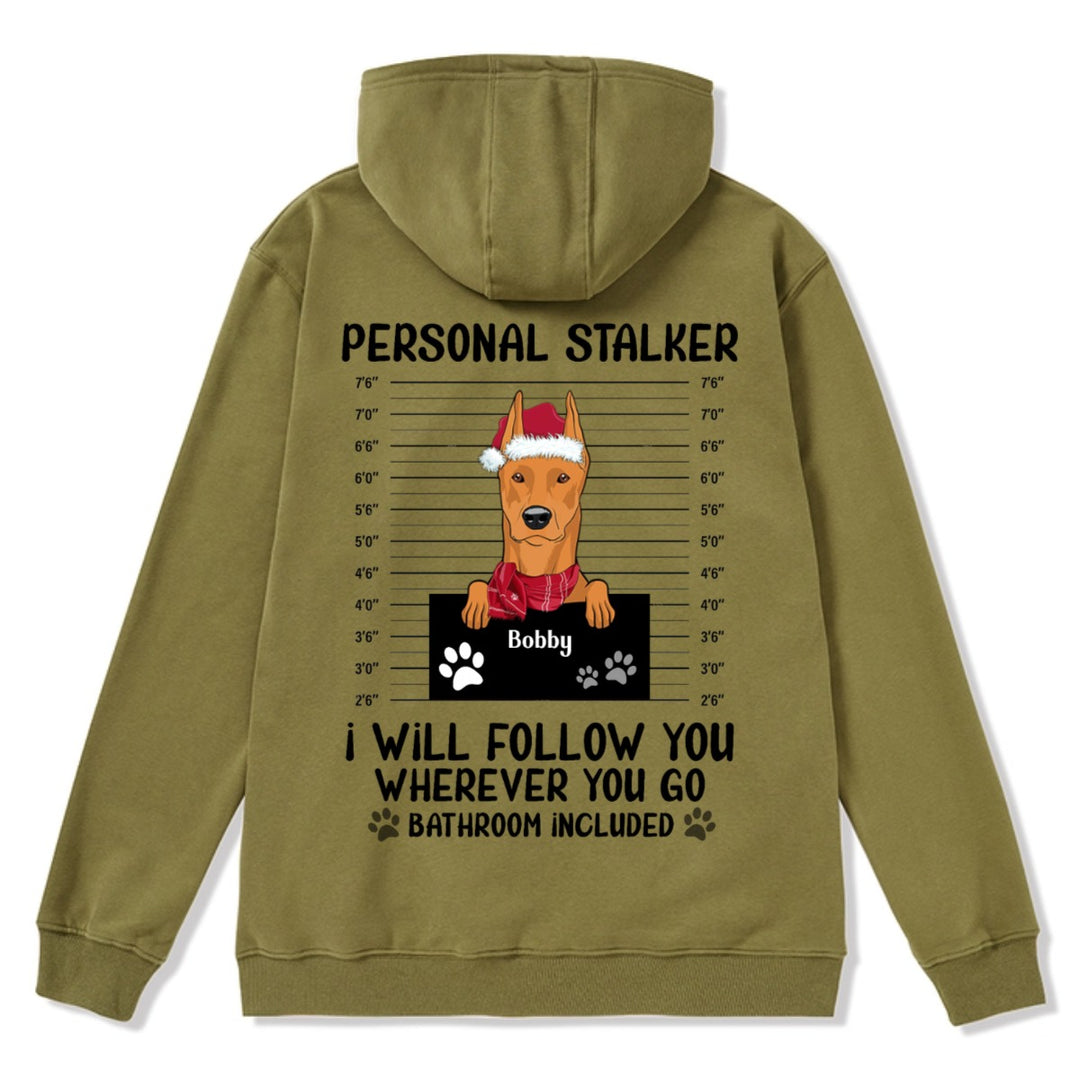 Personal Stalker 3 - Personalized Custom Christmas Zipper Hoodie