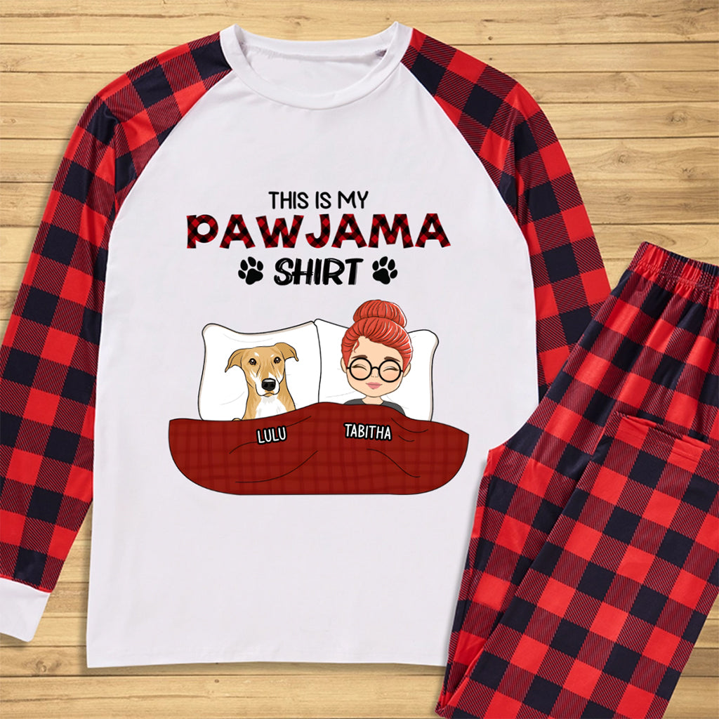 This is my PAWJAMA - Personalized Custom Christmas Pajama Set