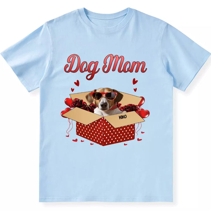 Dog Mom - Personalized Custom Unisex T-shirt