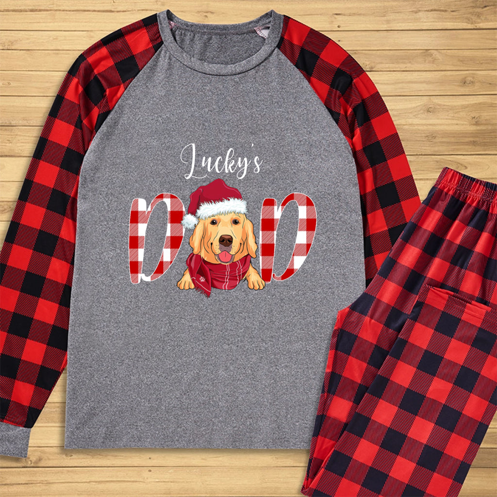 Dog Mom/Dad - Personalized Custom Christmas Pajama Set