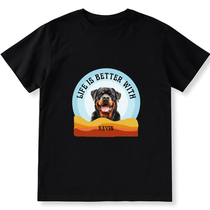 Life is Better 3 - Personalized Custom Unisex T-shirt