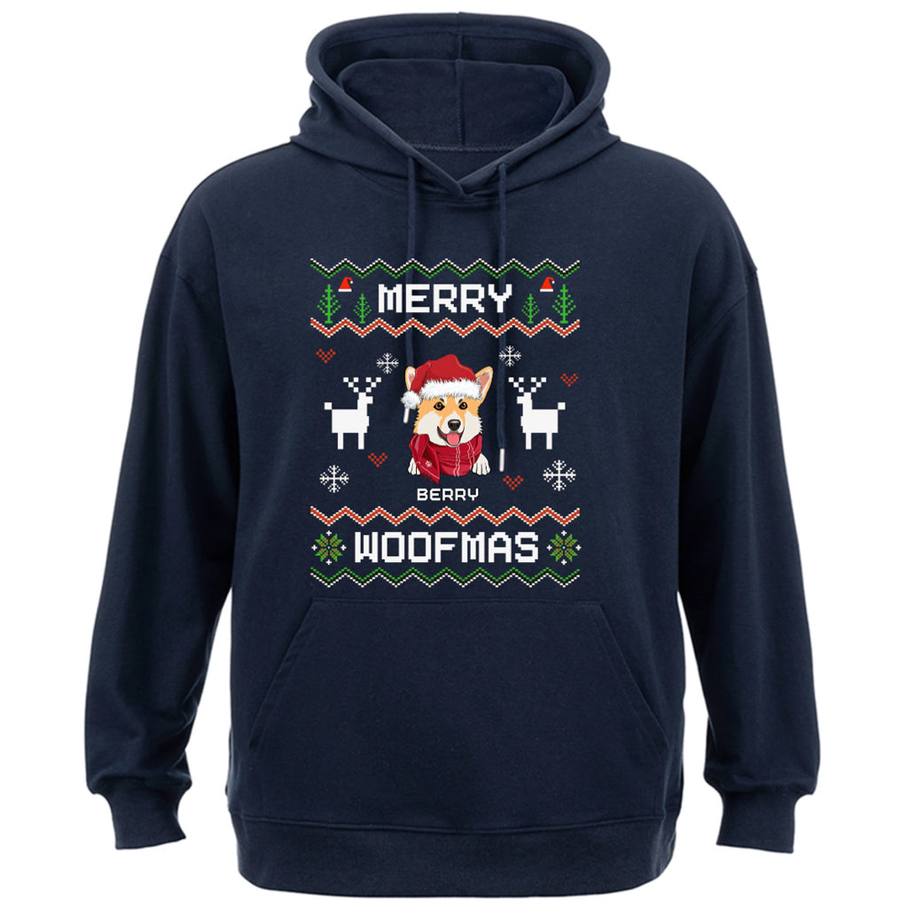 Merry Woofmas 2 - Personalized Custom Christmas Hoodie