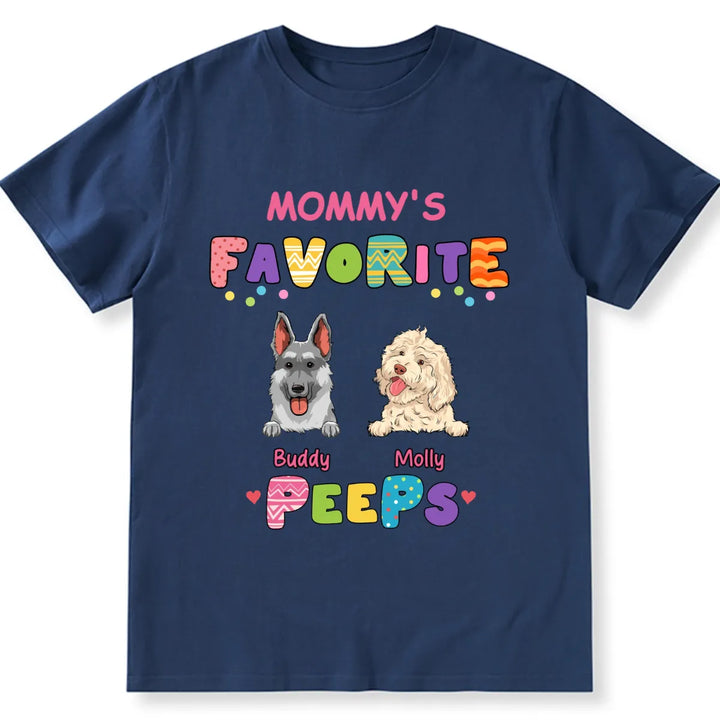 Favorite Peep For Easter Day - Personalized Custom Unisex T-shirt